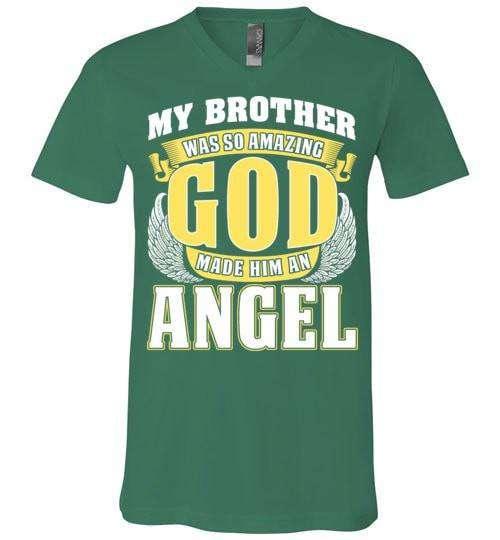 My Brother Was So Amazing V-Neck - Guardian Angel Collection