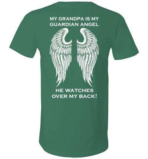 My Grandpa Is My Guardian Angel V-Neck - Guardian Angel Collection