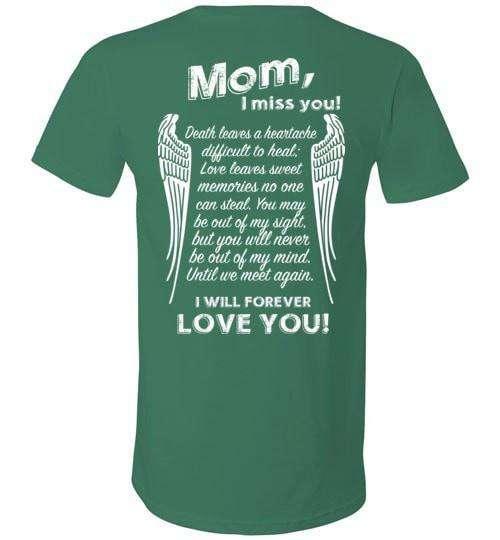 Mom I Miss You V-Neck - Guardian Angel Collection