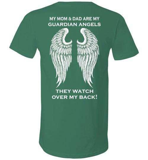 My Mom & Dad Are My Guardian Angels V-Neck - Guardian Angel Collection