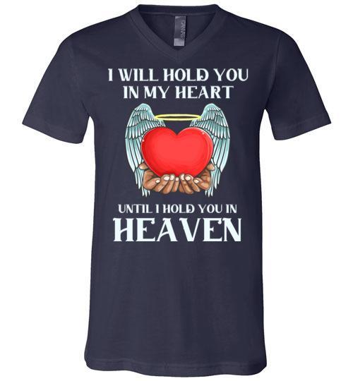 I Will Hold You In My Heart V-Neck - Guardian Angel Collection