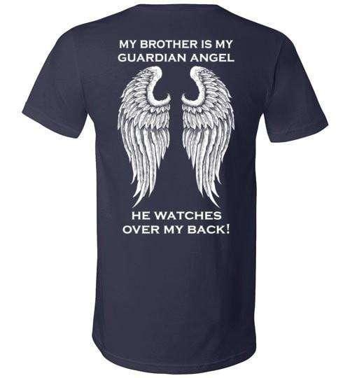 My Brother Is My Guardian Angel V-Neck - Guardian Angel Collection