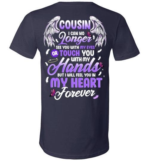 Cousin - I Can No Longer See You V-Neck - Guardian Angel Collection