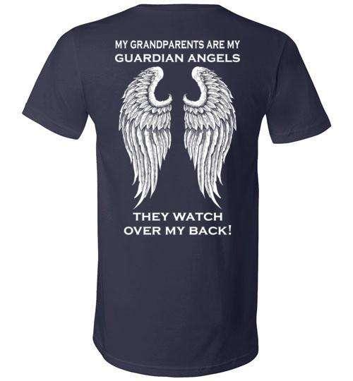My Grandparents Are My Guardian Angels V-Neck - Guardian Angel Collection