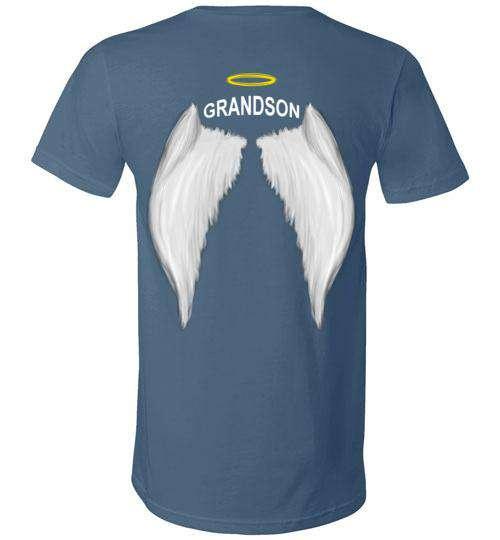 Grandson - Halo Wings V-Neck - Guardian Angel Collection