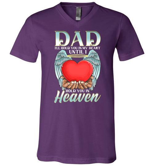 Dad - I'll Hold You In My V-Neck - Guardian Angel Collection