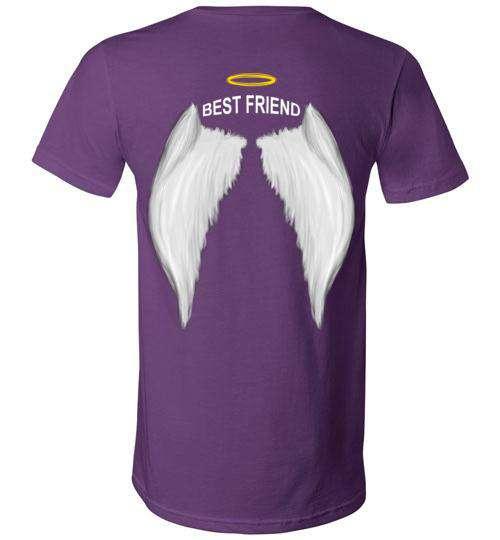 Best Friend - Halo Wings V-Neck - Guardian Angel Collection
