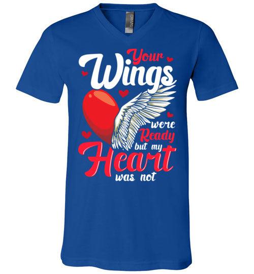 Your Wings Were Ready V-Neck - Guardian Angel Collection