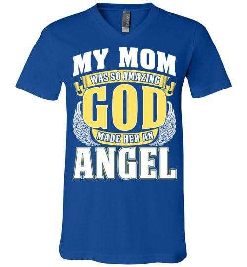 My Mom Was So Amazing V-Neck - Guardian Angel Collection