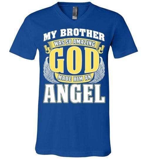 My Brother Was So Amazing V-Neck - Guardian Angel Collection