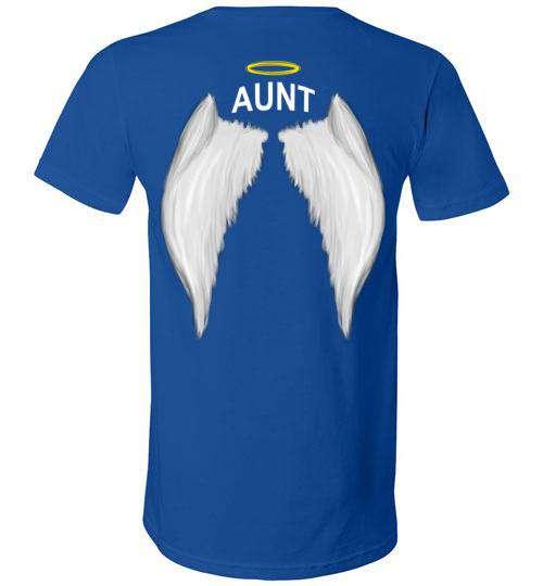 Aunt - Halo Wings V-Neck - Guardian Angel Collection