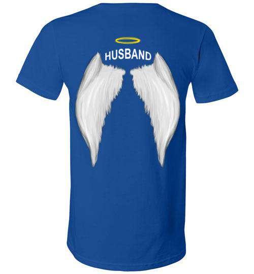 Husband - Halo Wings V-Neck - Guardian Angel Collection