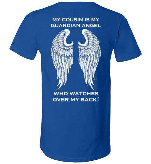 My Cousin Is My Guardian Angel V-Neck - Guardian Angel Collection