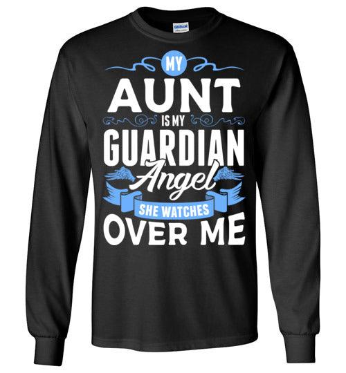 My Aunt Watches Over Me Long Sleeve (Front) - Guardian Angel Collection