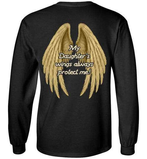 My Daughter's Wings Always Protect Me Long Sleeve - Guardian Angel Collection