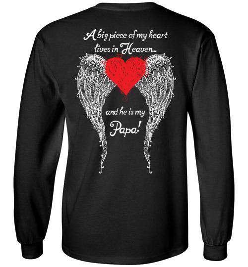 Papa - A Big Piece of my Heart Long Sleeve - Guardian Angel Collection