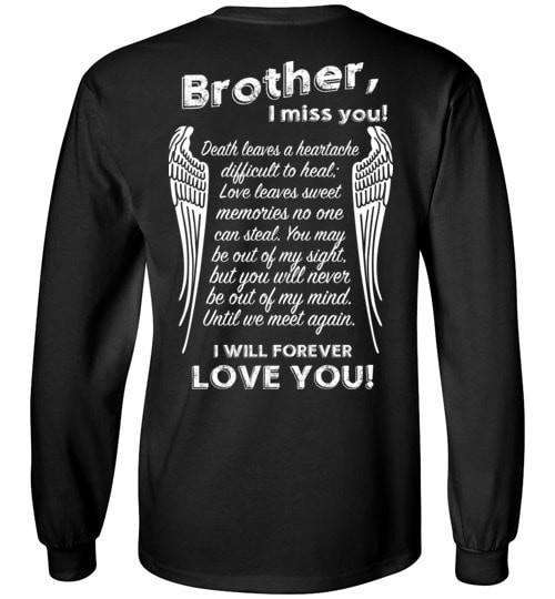 Brother I Miss You Long Sleeve - Guardian Angel Collection