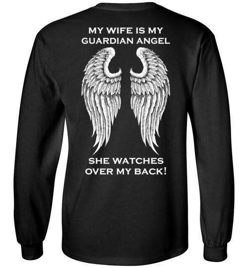 My Wife Is My Guardian Angel Long Sleeve