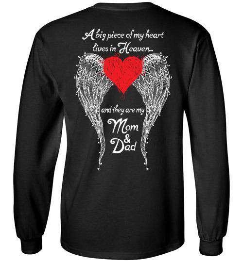 Mom & Dad - A Big Piece of my Heart Long Sleeve - Guardian Angel Collection