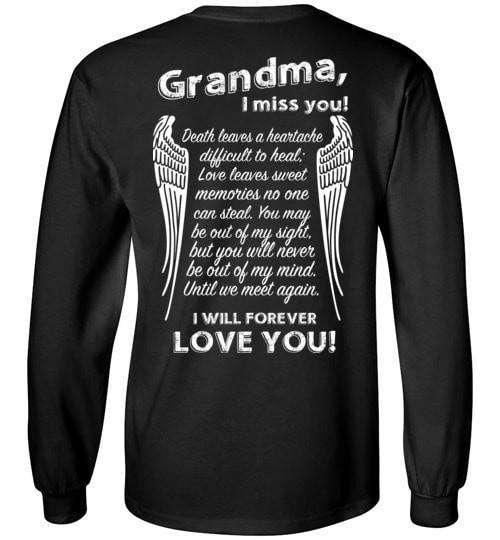 Grandma I Miss You Long Sleeve - Guardian Angel Collection