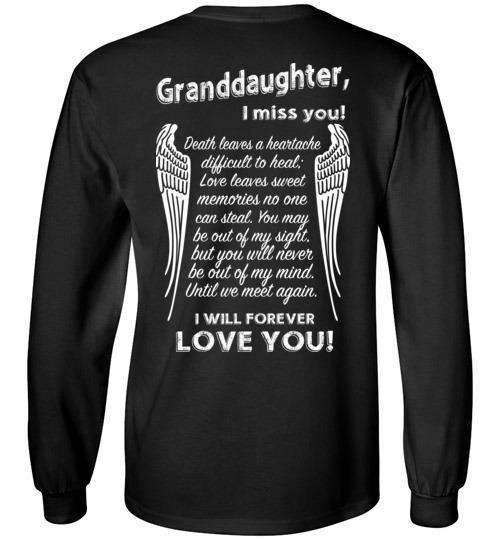 Granddaughter - I Miss You Long Sleeve