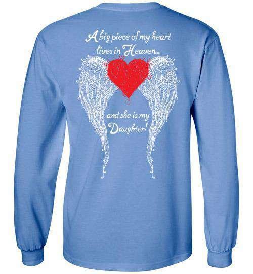 Daughter - A Big Piece of my Heart Long Sleeve - Guardian Angel Collection