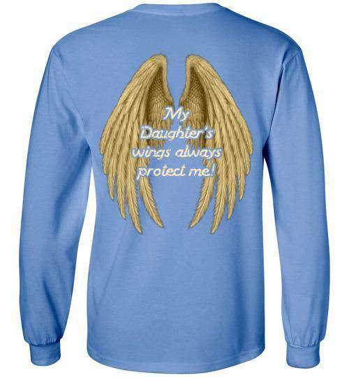 My Daughter's Wings Always Protect Me Long Sleeve - Guardian Angel Collection