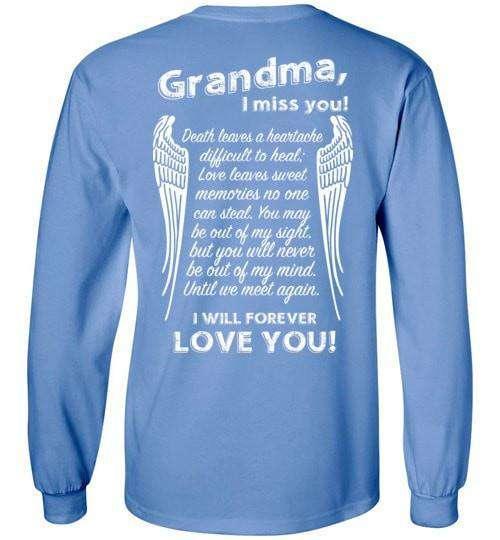 Grandma I Miss You Long Sleeve - Guardian Angel Collection