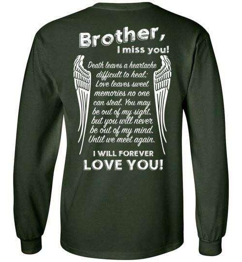 Brother I Miss You Long Sleeve - Guardian Angel Collection