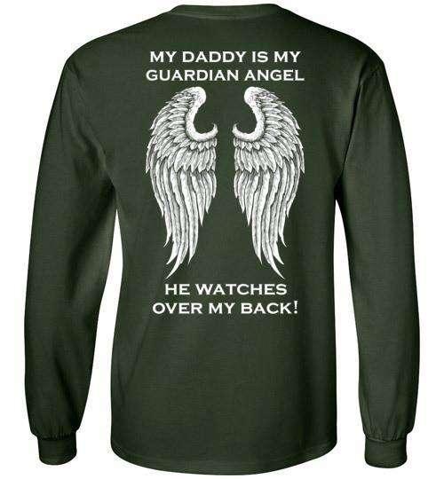 My Daddy Is My Guardian Angel Long Sleeve - Guardian Angel Collection