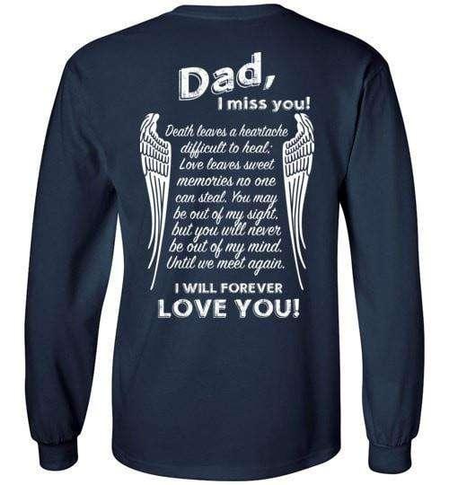 Dad I Miss You Long Sleeve - Guardian Angel Collection