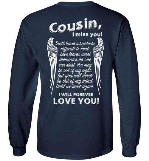 Cousin - I Miss You Long Sleeve - Guardian Angel Collection