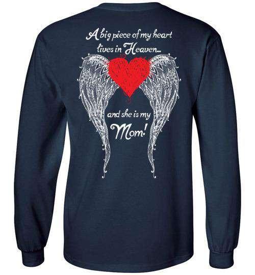 Mom - A Big Piece of my Heart Long Sleeve - Guardian Angel Collection