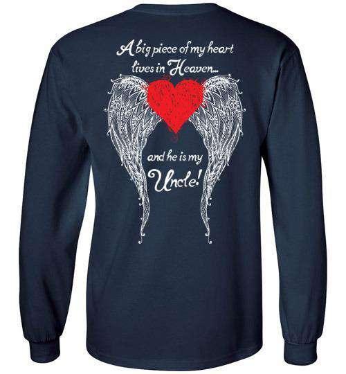 Uncle - A Big Piece of my Heart Long Sleeve - Guardian Angel Collection
