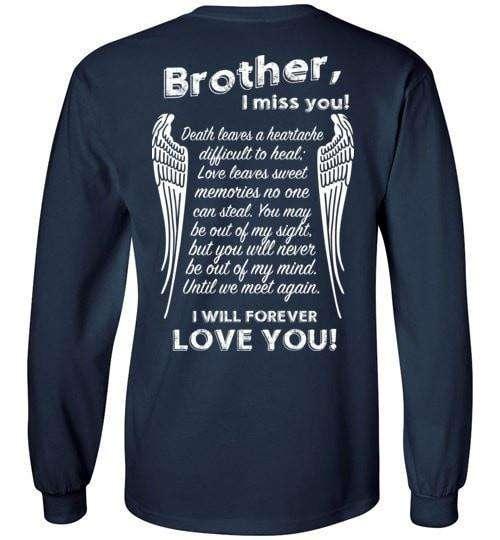 Brother I Miss You Long Sleeve - Guardian Angel Collection