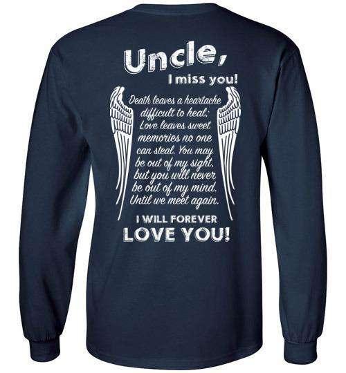 Uncle - I Miss You Long Sleeve - Guardian Angel Collection