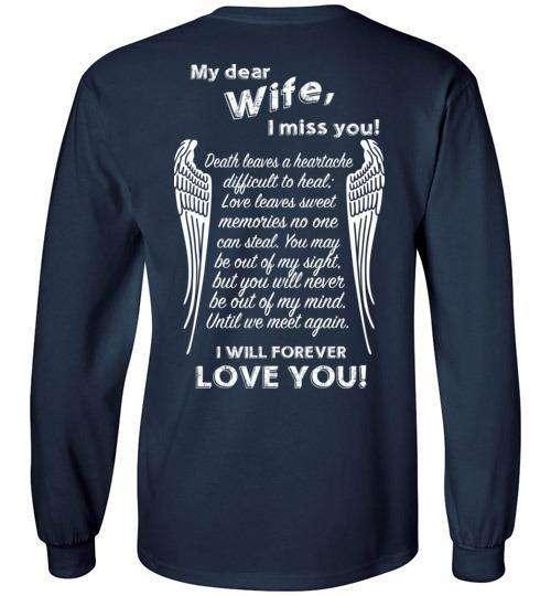 Wife - I Miss You Long Sleeve - Guardian Angel Collection
