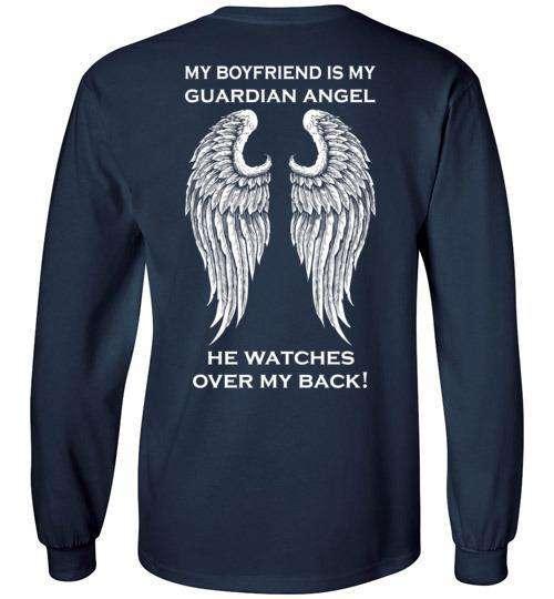 My Boyfriend Is My Guardian Angel Long Sleeve - Guardian Angel Collection