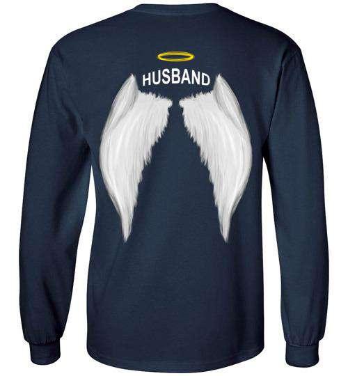 Husband - Halo Wings Long Sleeve - Guardian Angel Collection