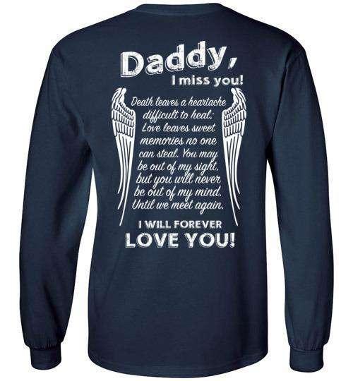 Daddy - I Miss You Long Sleeve - Guardian Angel Collection