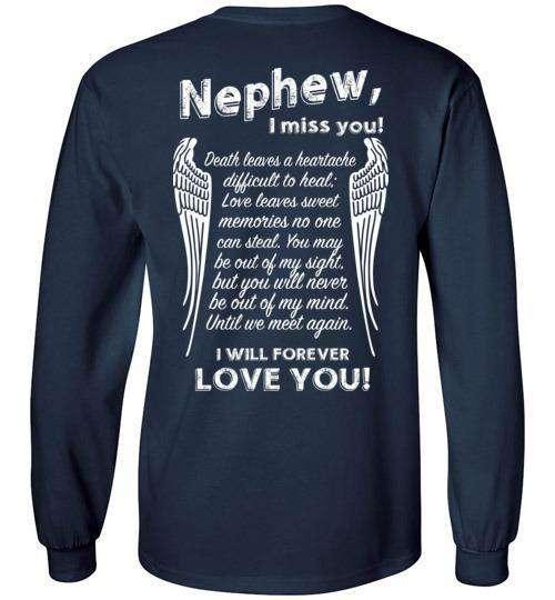 Nephew - I Miss You Long Sleeve - Guardian Angel Collection