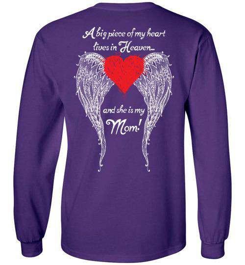 Mom - A Big Piece of my Heart Long Sleeve - Guardian Angel Collection