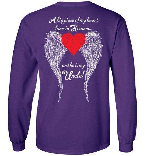 Uncle - A Big Piece of my Heart Long Sleeve - Guardian Angel Collection