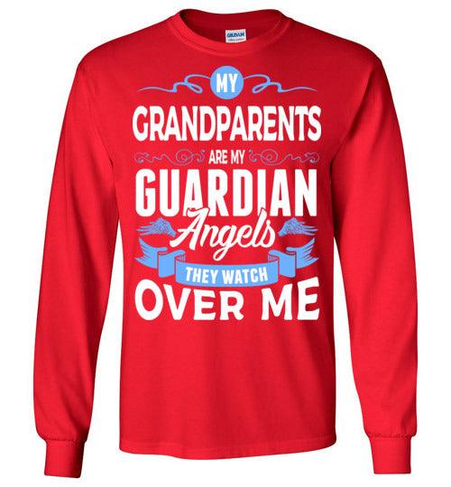 My Grandparents Watch Over Me Long Sleeve (Front) - Guardian Angel Collection