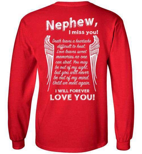 Nephew - I Miss You Long Sleeve - Guardian Angel Collection