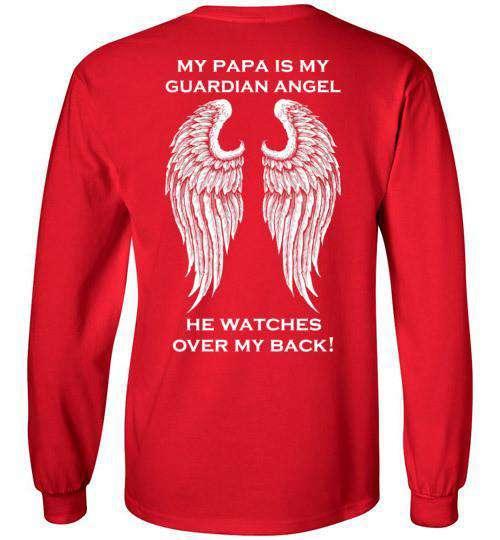 My Papa Is My Guardian Angel Long Sleeve - Guardian Angel Collection