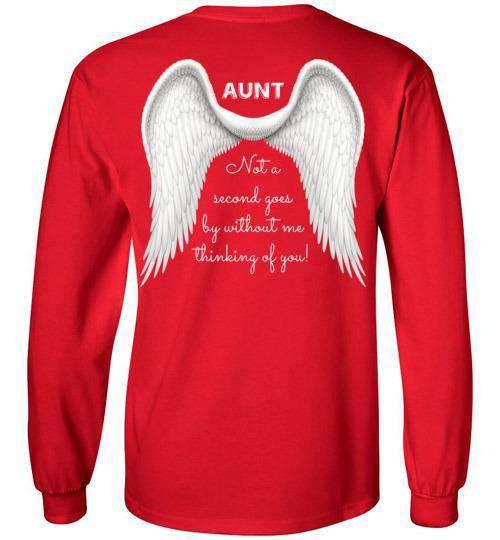 Aunt - Not A Second Goes By Long Sleeve - Guardian Angel Collection