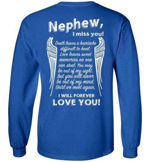 Nephew - I Miss You Long Sleeve - Guardian Angel Collection