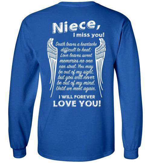 Niece - I Miss You Long Sleeve - Guardian Angel Collection