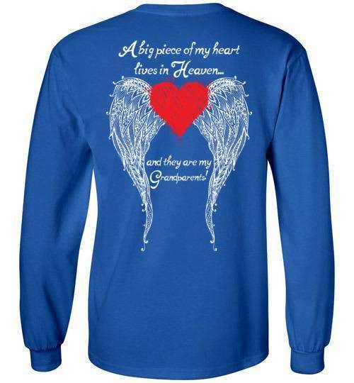 Grandparents - A Big Piece of my Heart Long Sleeve - Guardian Angel Collection
